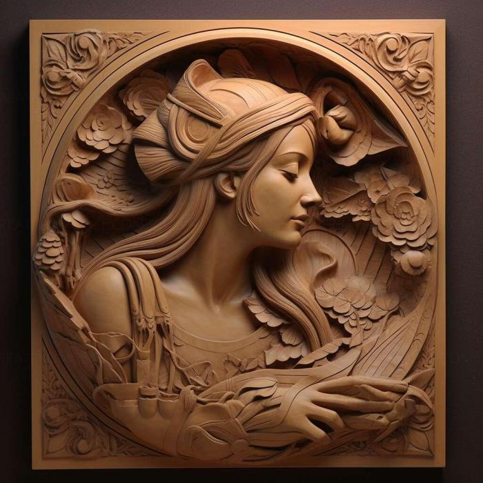 نموذج ثلاثي الأبعاد لآلة CNC 3D Art 